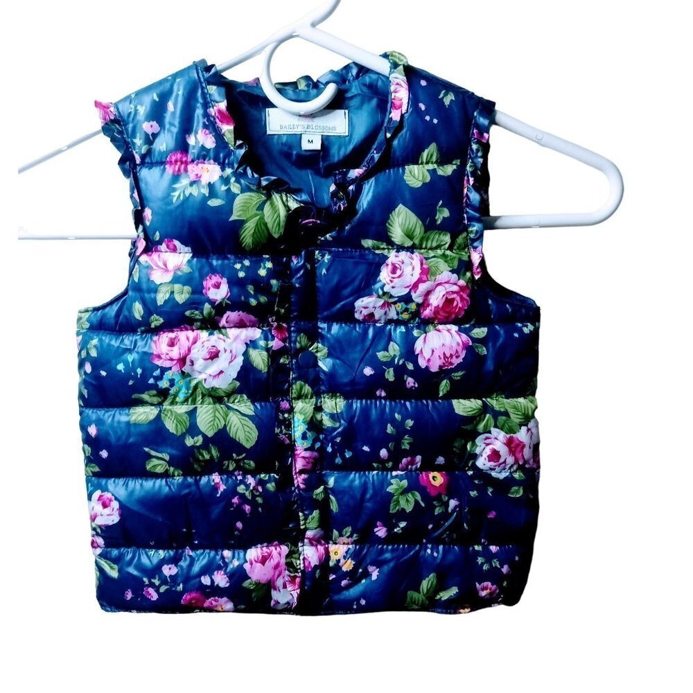 Bailey's Blossoms Girl's Vest Jacket